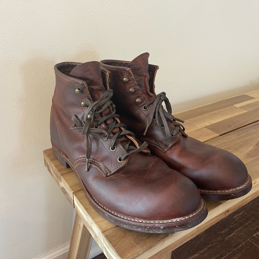 Red wing heritage blacksmith boots
